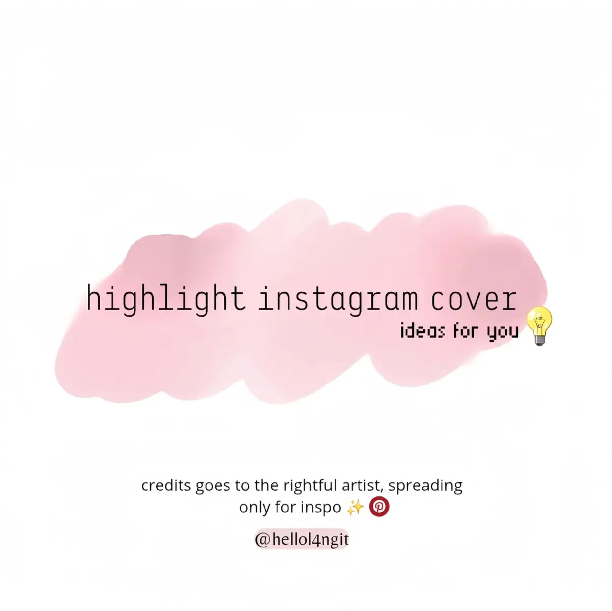 channel telegram : https://t.me/hellol4ngitt #pink #highlight #instagram #inspiration #girl 