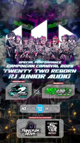 Jangan lupa saksikan carnival all in gampingan ya gaes ya #fypシ #allingampingan #gampinganpagak #gampingangank #twentytworeborn @twenty two 22 reborn 