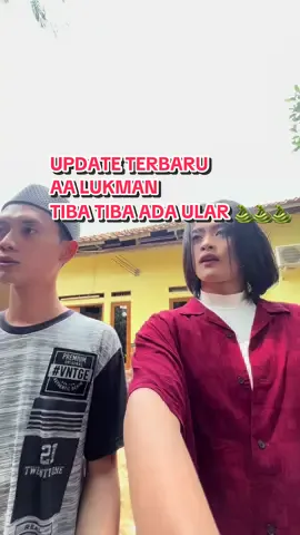 Membalas @,(彡Tamam彡), ini updTe terbaru nya @lukman.nurja dia mulai baik” aja tapi tiba” ada kiriman uler ketemu di rumah aa lukman syerem bngt dah #fyp #sielwan_ #kesurupan #fakesituation⚠️ 🐍⚕️