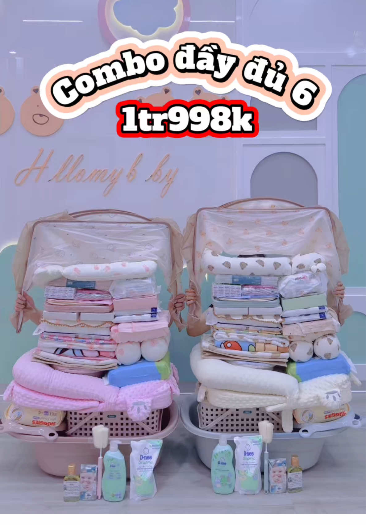 Combo đầy đủ A6 1tr998k #thubinhtongbuonsosinh #thubinhsosinh #dososinhgiare #combotietkiem #xuhuongtiktok 