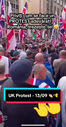 Asa arată un protest adevărat! România, trezește-te! 🤐🇬🇧🇷🇴 #ukprotest #tiktokviral #foryoupagе #andreeapromo #freespeach  @✨NEGOȘANU✨ @✨AndreEA Secundar✨ @mihaela_copenhaga🇩🇰 @Andreea Grace 