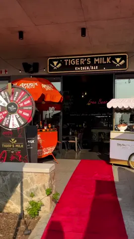 Vibes on vibes at the Tiger’s Milk Waterfall Walk opening night. 😍 @Tigers Milk  Aperols on arrival set the tone 🧡 mini pizzas and fillet bao buns sealed the deal, cocktails done right, and a DJ who knew exactly what the room needed!  The staff and management went above and beyond, with décor and atmosphere to match. And having @ONENINEAUTO  added that extra edge 🔥  @tigersmilkza #tigersmilk tigersmilkwaterfallwalk thank you for having us 💋 #fyp #Foodie 