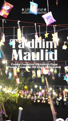Ta'dhim Maulid Nabi Muhammad SAW. Di Pondok Pesantren HM Lirboyo Papar Bersama santri Pondok Pesantren HM Syarif Hidayatullah  “Bershalawat, mengingat, dan meneladani Baginda Rasulullah SAW. Semoga kita mendapat syafaatnya di hari akhir.” Aminn... #pphmlirboyopapar #pphms #pondoklirboyo #tadhimmaulid #maulidnabi
