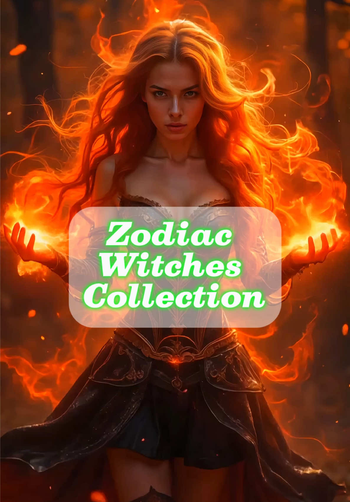 Zodiac Witches Power Reveal 🔮 #zodiac #witch #magic #aiart #halloween 