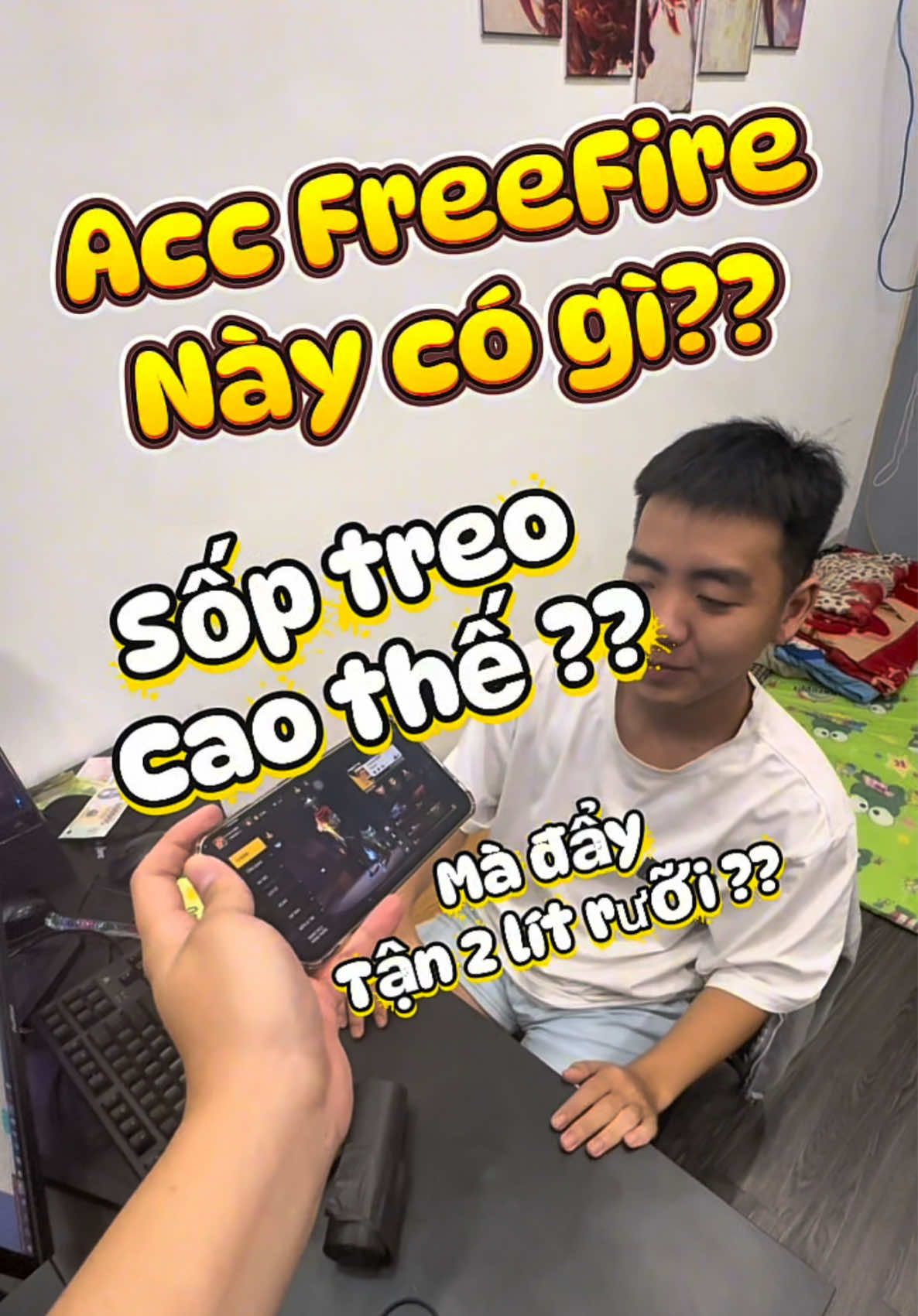 Cái Acc FreeFire Này Có Gì Mà Treo Tận 2 Lít Rưỡi Vậy ??? #xuhuong #shopdh5 #freefire #ff #garenafreefire 