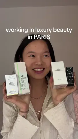 In case you ever thought of working in corporate beauty in Paris🥹🤗 Manifest this!! You’ve got it!! Check out part 2 for more brands🤲🏻 #corporatebeauty #Nars #beautymarketing #beautyessentials #luxurybeauty 