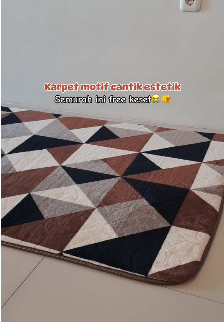 Kok bisa sih karpet motif cantik estetik semurah ini?😭😱 #karpet #karpetmotif #karpetbusa #karpetmalaysia #karpetaesthetic 