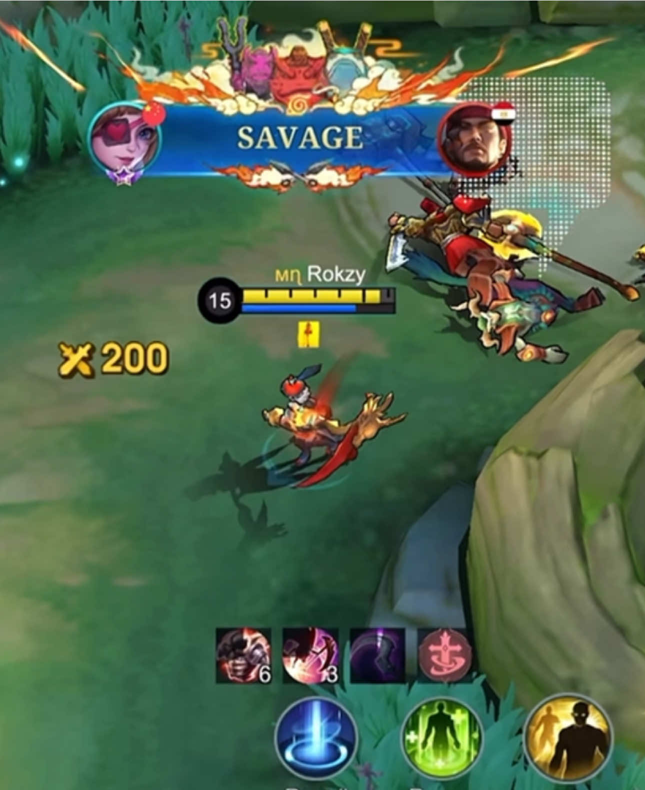 Craziest ruby 1v5 💀 #mlbb #ruby #rubymlbb #mlbbcreator #rokzyofficial 
