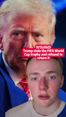 🚨 Trump kept the real FIFA trophy for himself. Chelsea — the actual champions — got a replica. You cannot make this stuff up. #TrumpTakesTrophies #FIFAWorldCup #ChelseaFC #YouDidn’tWinThat #OvalOfficeFlex #FootballNotSoccer #MAGAStunt #PoliticalTikTok #WhatDidIJustRead #EmbarrassingLeadership