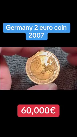 Germany 2 euro coin 2007 #collection #coins #germany #italy #spain 