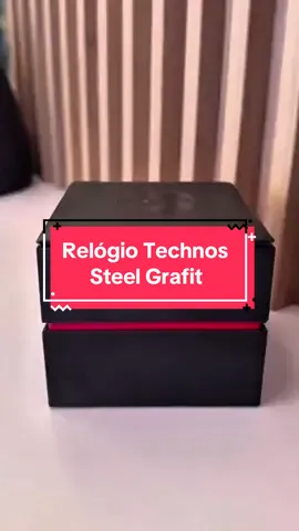 Technos Steel Grafit 🖤  #relogio #mercadolivre #loja #viral #fy 