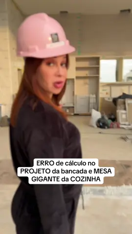 Erro no cálculo do projeto da cozinha? Vou ter que mudar? #MairaCardi #CardiNigro #Obra #Projeto #DiarioDeObra 