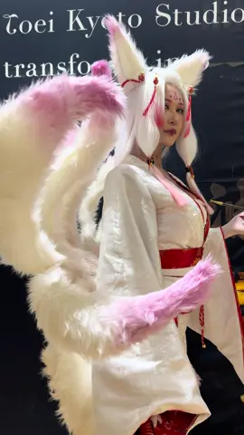 オリジナル九尾の狐完成！太秦映画村の怪々YOKAI祭、初日に遊びに行ってまいりました🦊 #九尾の狐 #怪々YOKAI祭 #コスプレイヤー #vocalist #ヴィラン顔  #丸顔 #求心顔 #fyp #fypシ #fypシ゚