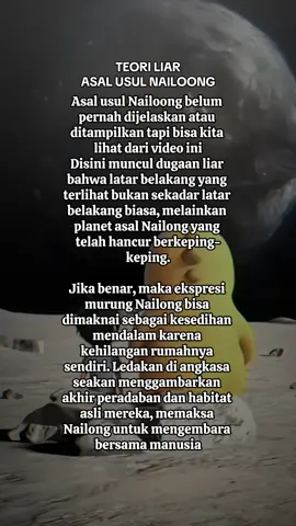 Apa yang kalian lihat dibelakangnya adalah dunia asalnya yg lenyap🥹 #fyp #nailong #dinokuning #nagakuning #sadstory 