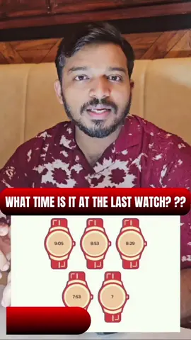 WHAT TIME IS IT AT THE LAST WATCH ?? #kerala #fun #illusion #mallu #zuhail 