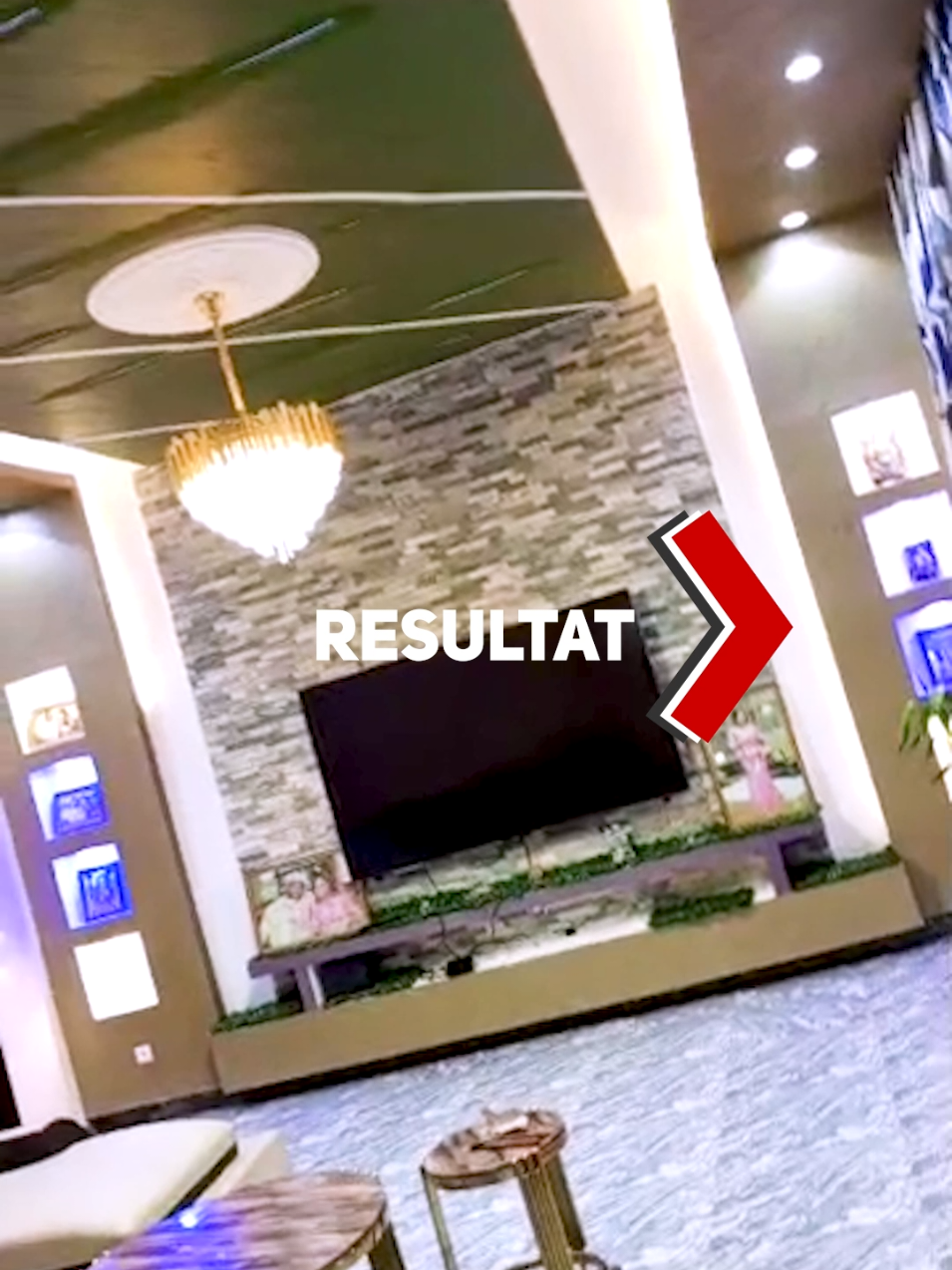 Découvrez la magie de la transformation . Avec La Maison du Staffeur, votre intérieur passe de l’ordinaire à l’extraordinaire 😍. Avant ➡️ Après : la preuve en images ! ✔️ Plafonds modernes ✔️ Panneaux TV élégants ✔️ Peintures décoratives (Stucco, Floé, Drewa…) ✔️ Modélisation 3D pour visualiser vos idées 📞 Contactez-nous dès aujourd’hui : 055 237 580 / 040 050 455 #décorationintérieure  #avantaprès  #transformationmaison  #MaisonDuStaffeur #design 