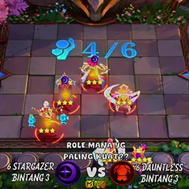 6 STARGAZER VS 6 DAUNTLESS, MANA YG LEBIH KUAT?? #MCGGIDCreators  #MCGGRisingStars #MRSS3 #MagicChessGoGo #MCGG 