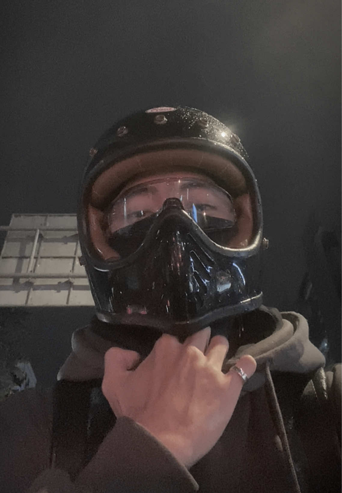 Được hôm lấy Fullface ra thì mưa 😒 #xsr155 #xs155r #huongnoimexe #viral #nightride 