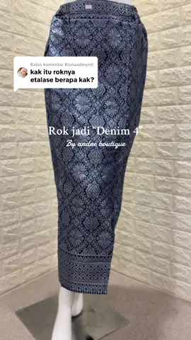 Membalas @Risnaadmynti rok jadi etalasenya ini kak, sesuaikan dengan warna baju ya kak