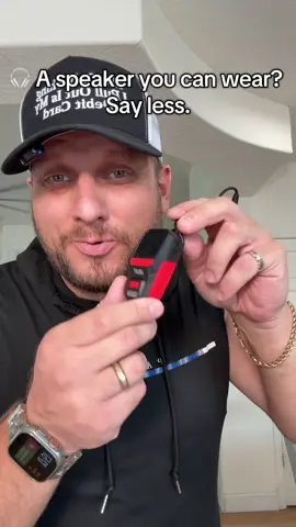 🔊💡 A speaker you can WEAR?! Yup. The GBEAST Wearable Bluetooth Speaker does way more than just play music. ✅ 360° sound — crystal clear & LOUD ✅ RGB lights for the ultimate vibe 🌈 ✅ Built-in flashlight = perfect for night walks, hikes, or parties ✅ IPX6 waterproof — rain? Sweat? No problem. ✅ Lightweight, hands-free, and totally wireless 📦 Wear the beat. Light the way. Stay ready. #WearableSpeaker #GBEAST #BluetoothSpeaker #TechTok #HikingGear   