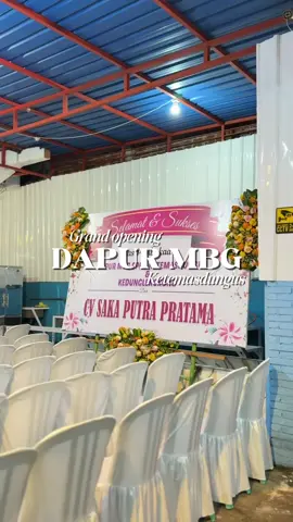 Tasyakuran pembukaan dapur MBG, SPPG KETEMASDUNGUS mojokerto #sppg #mbg #dapurmbg #dapursppg #sppgketemasdungus 