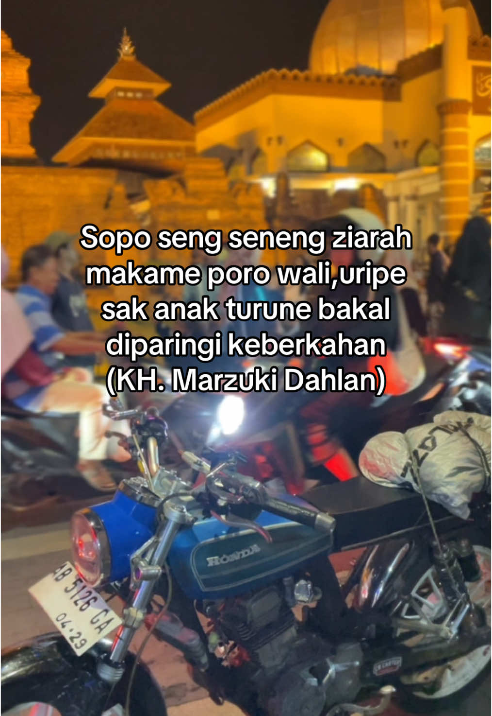 Aamiin🤲🏻 #touringcb #ziarahkudus #sunankudus #menarakudus #fypシ゚ #fypage 