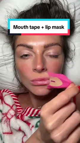Replying to @RosieRose SALE + free shipping mouth tape with collagen lip mask. #mouthtape #mouthtapesleeping #kt #nightroutine #SelfCare @RoomRef 