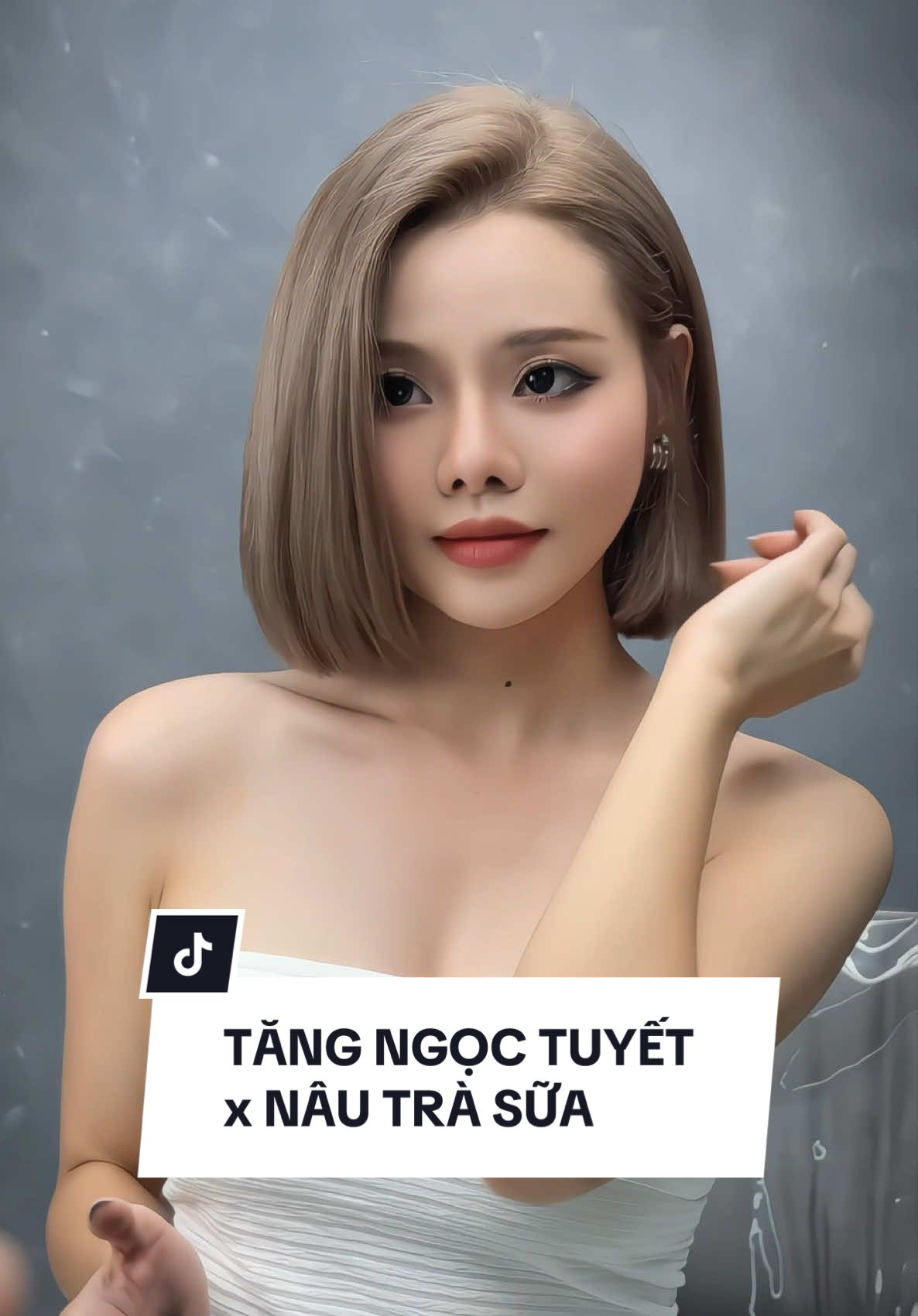 Tăng Ngọc Tuyết x Nâu trà sữa, màu nhuộm tôn da với bob hair xinh đẹp #73ToHieu #tocdeptutam #tangngoctuyet #bobhair #thuanchay 