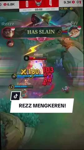 Rezz vs everybody😏 @MPL Indonesia #teamrrq #vivarrq #mplids16 #mplindonesia #MobileLegends 