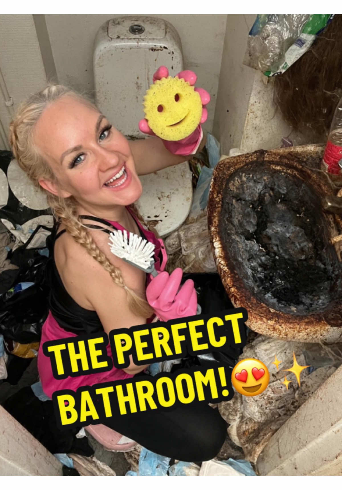 The perfect bathroom! 😍 ✨  #deepcleaning #beforeafter #CleanTok 
