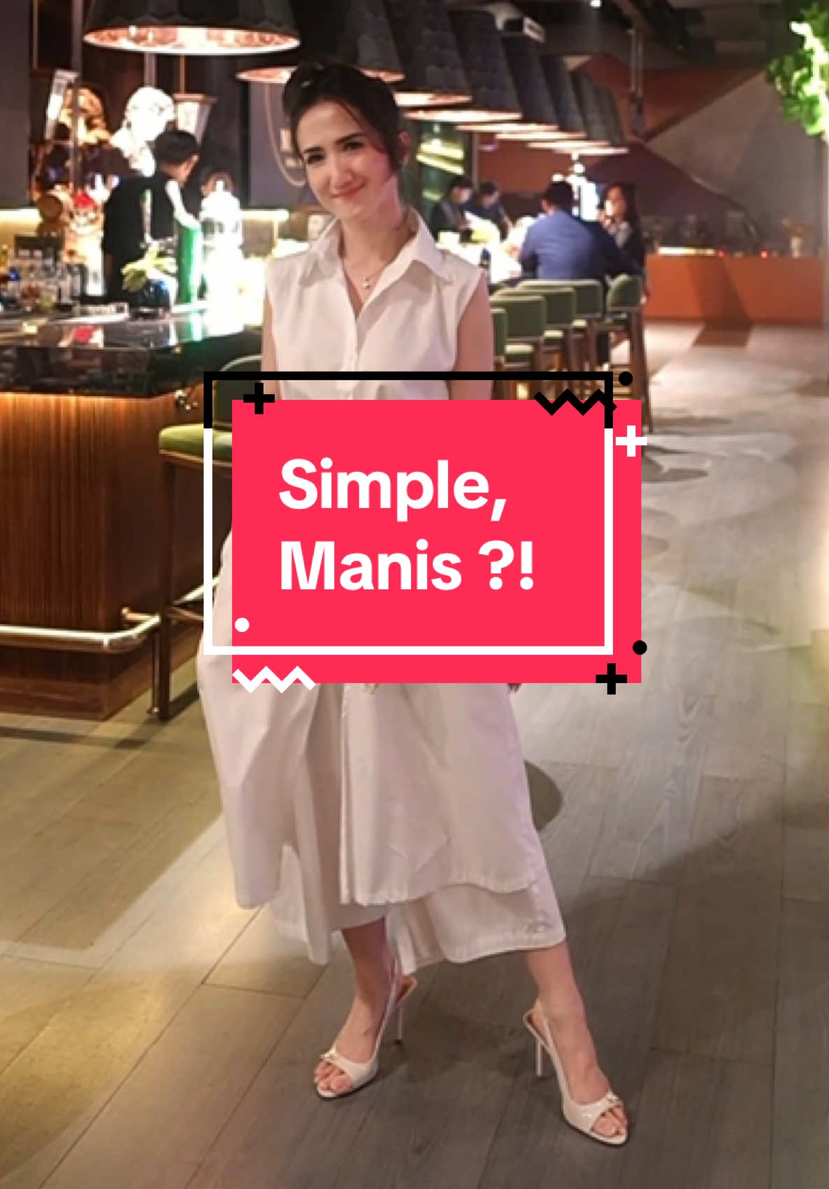Chic outfit favorit, simple, manis gampang di mix and match #celanakulot #celanakulotkekinian #celanakulotkoreanstyle #outfitdinner #enggardyah 