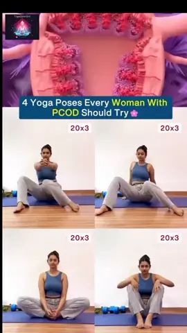 PCOD may be common, but it doesn’t have to control your life. 🌸 Your body deserves care, balance, and mindful movement. These 4 simple yet powerful yoga postures are designed to: ✅ Support hormonal balance ✅ Improve blood circulation in the pelvic region ✅ Reduce stress and calm the mind ✅ Relieve bloating, fatigue, and mood swings ✅ Boost overall energy and well-being Consistency is the key — even a few minutes daily can help your body regulate better and ease the challenges of PCOD naturally. 🌿 Remember, it’s not just about physical health, but also about mental and emotional balance. When you move, breathe, and relax consciously, your body responds with healing. 💫 👉 Start today. Give your body the love it needs, and let these movements guide you toward balance and strength. #YogaForWomen #PCODRelief #HormonalHealth #YogaForPCOD # 