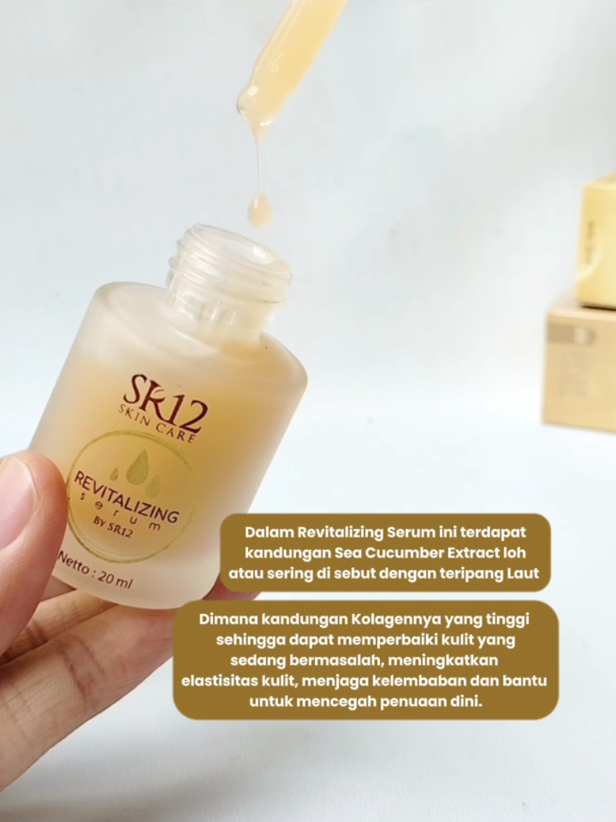 Revitalizing Serum untuk kesehatan kulitmu 😍🧡 #serum #serumviral #seacucumber #kulitsehat #skincare 