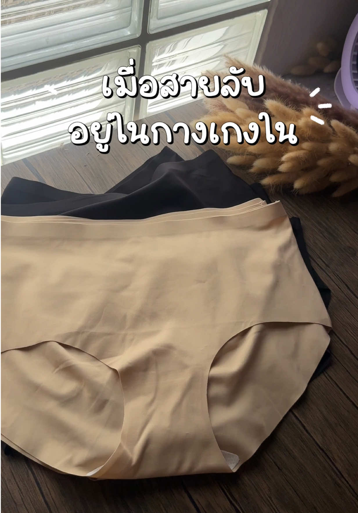 กางเกงในสายลับ ไร้ขอบ เซ็ต 4 ตัว ใส่ดี ใส่สบาย #ชุดชั้นในผู้หญิง #กางเกงใน #underwear 
