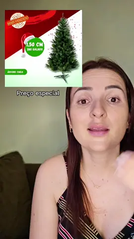 Árvore de Natal com preço especial 