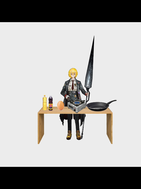 sancho making omelette for her dad#sancho #funny #meme#limbuscompany #projectmoon