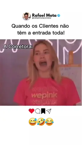 😅! Tem que contornar as objeções né! kkkkkkk🤣🤣#Meme #corretordeimoveis 