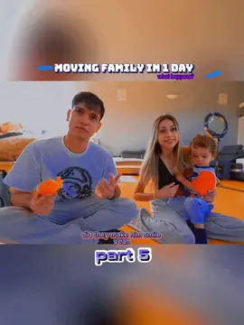 Moving family in 1 day – what happens? Part 5  #FamilyChallenge #24HourChallenge #ParentSwap #fyp #usa