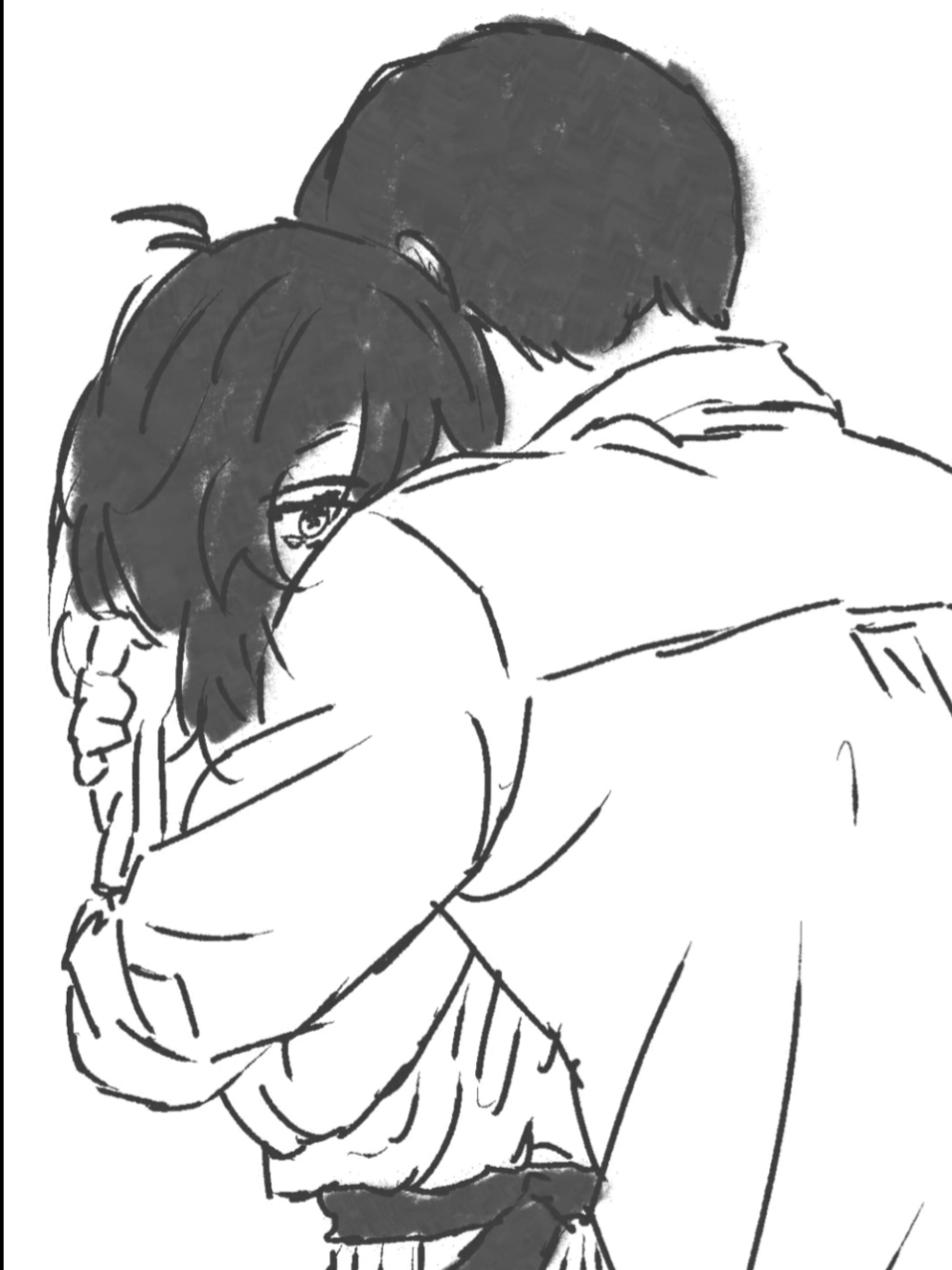 Sometimes love looks right, feels true… but the heart still knows when it must say goodbye sorry for rushed drawing & edit 😅 2112 by @realityclubofficial  #heartbroken #couple #realityclub #digitalart #fyp 