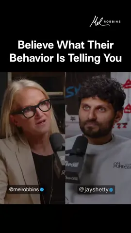 Their behavior is telling you the truth. If someone’s actions show you that your needs aren’t a priority, believe them. That’s the “Let Them” part. But then comes the harder piece: “Let Me.” Let me ask myself — is this behavior what I deserve? Is this what I’m willing to accept? Because here’s the thing: people only change when they want to or when they can. And if you’ve clearly asked for what you need and they still won’t step up, then you’re left with a choice. You can’t keep clinging to the fantasy of who you wish someone would be while ignoring who they’re showing you they really are. Listen to this full conversation with @Jay Shetty on the @On Purpose Podcast 🎧 