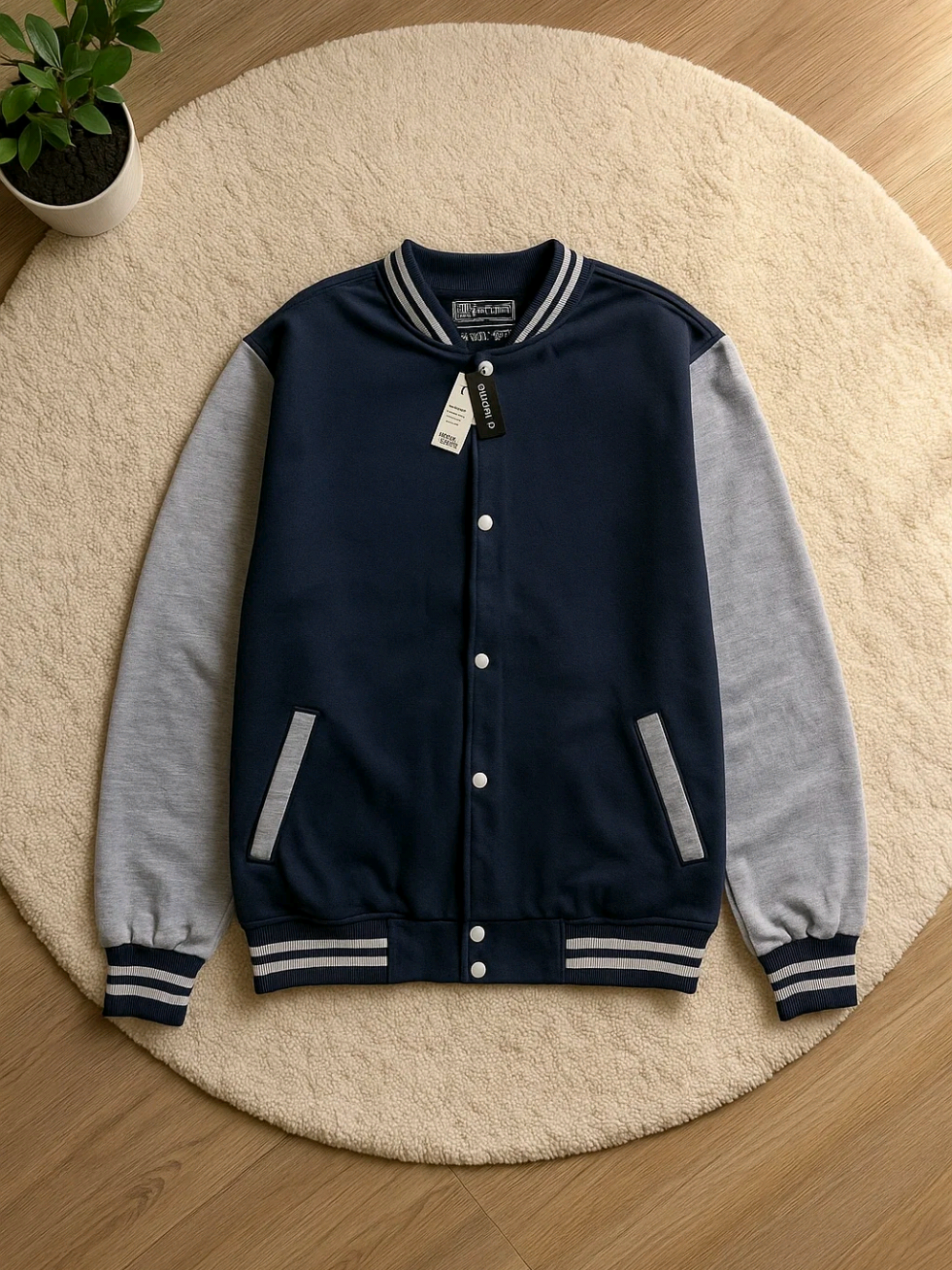 Reckblud - Jaket Varsity Baseball Kancing Polos Keren Original Unisex #jaketvarsity #jaketcowok #jaketbaseball #rekomendasijaket #modalkontendoang 