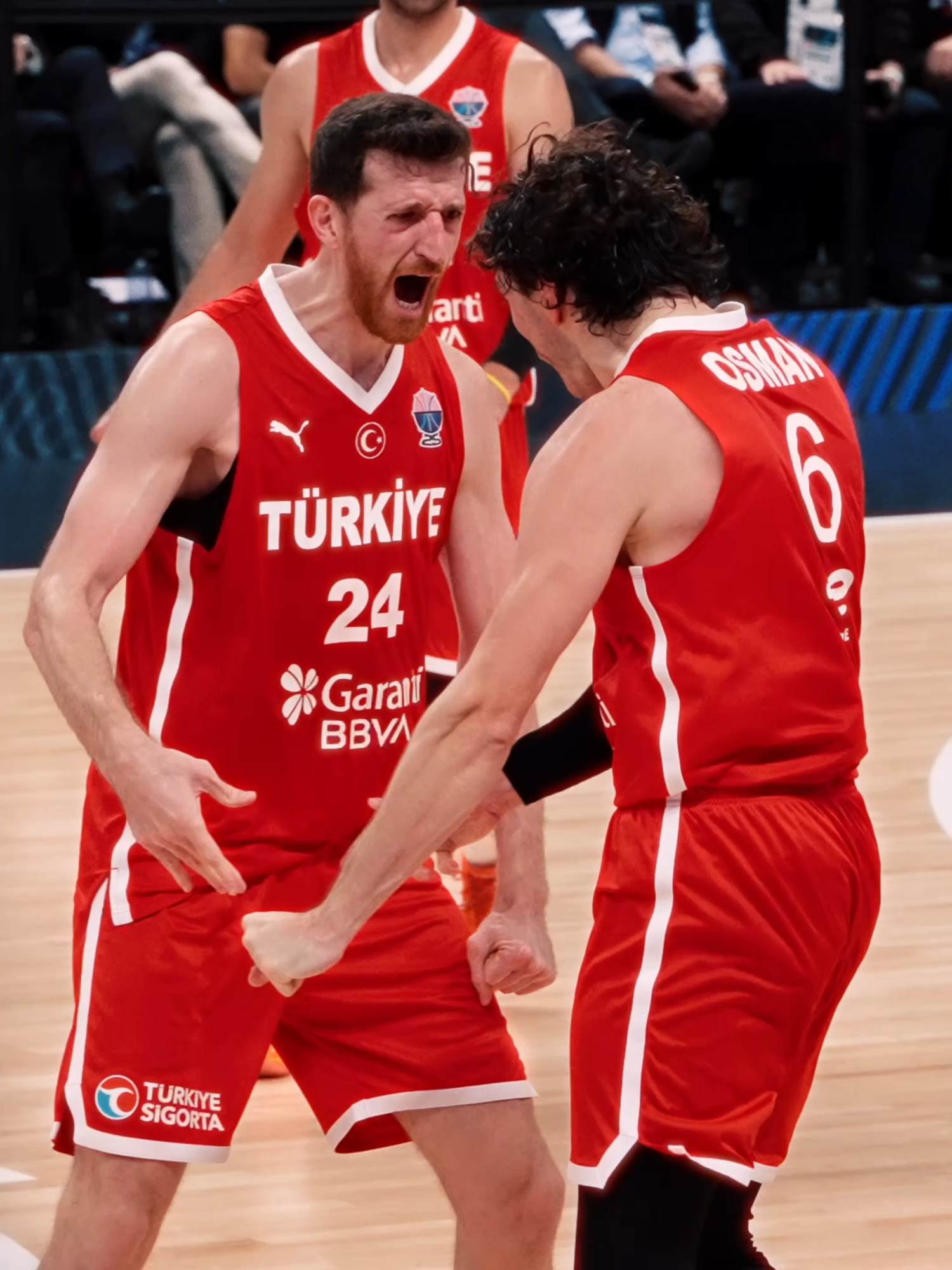 Passion that Cedi brings ❤️‍🔥 #turkiye🇹🇷 #basketbol #EuroBasket #cedi