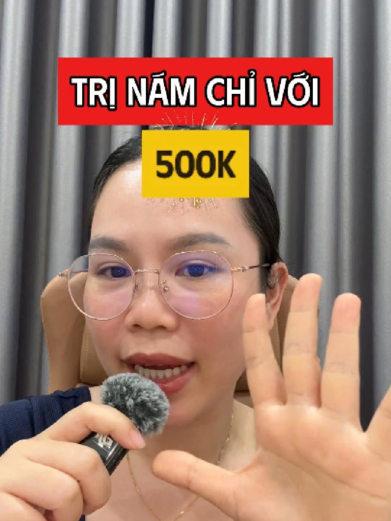 Trị nám hiệu quả chỉ với 500 cành !!! #bskimanhdang #kimaclinic #trinam #nam