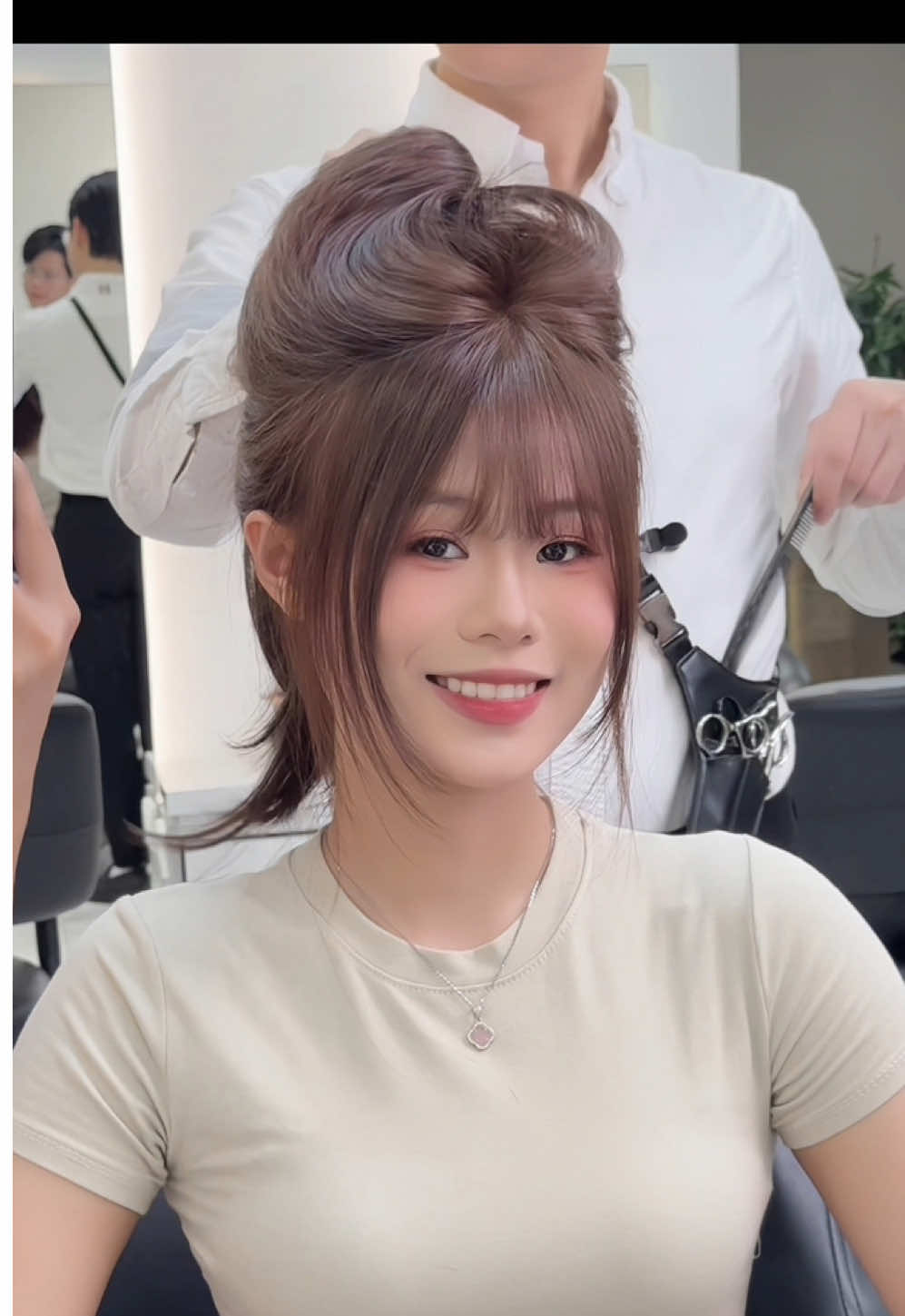 Đừng ai hỏi em về mái tạt nữa nhé 🥰#so10ngo16hoangcau #charmhairstudio #tocdep @Nga không còn ten 