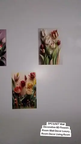 3PCS/SET Wall Decorative 8D Flowers Room Wall Decor Luxury Room Decor Living Room Decor Painting https://vt.tiktok.com/ZSHnkSvKQyn61-1RtxG/