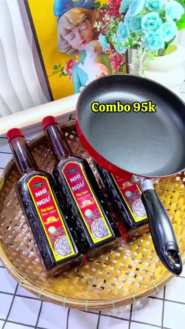 Combo 3 chai nước mắm tặng chảo 95k #emchintaphoa #xuhuong #xh #nuocmam 