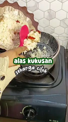 kukusan lipat fleksibel stainless steel serbaguna #kukusan #kukusanstainless #dijamincuan #ModalKontenDoang 