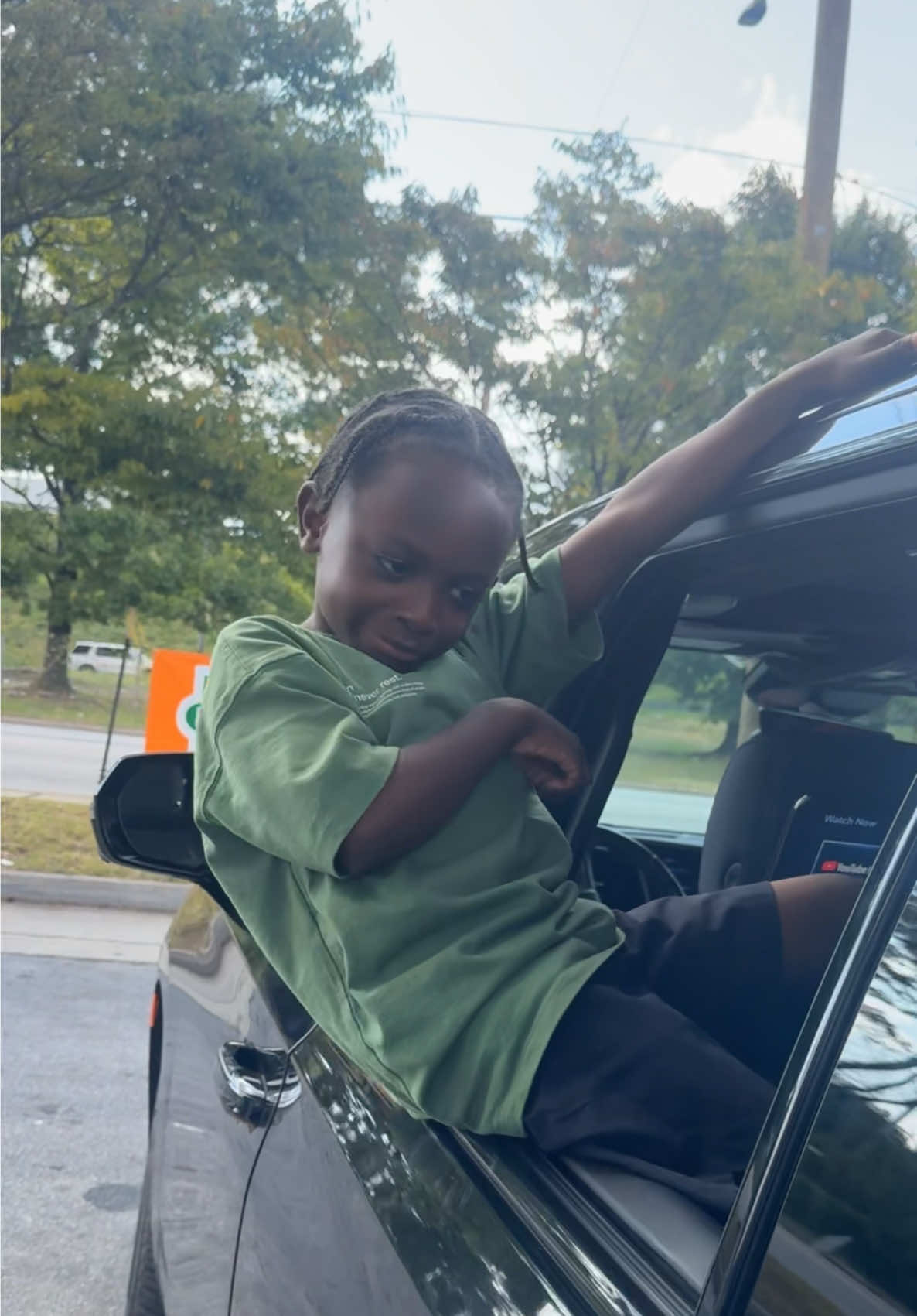 That supportive mom life! 😂 My kid asked, I delivered... and now I'm the producer and videographer of AB. music video 🎥! Guess being a cheerleader has a new meaning 💪🏾❤️! I love my kids real bad🥹🥰🤞🏾 #KiaKids #SupportiveMom #WhatEverItTakes #MomLife #KiaJBrooks