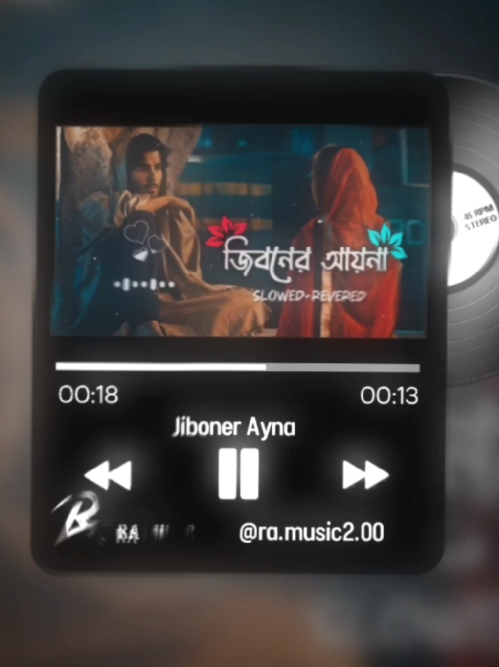 জীবনের আয়না Jiboner Ayna Foll Lofi Song #jibonerayna #jibonerayna #কতো_ঝড়_সয়ে_মাটি_যে_পাথর_হয়💔💔🥀 #emotionalmusic #ra_music2_00 