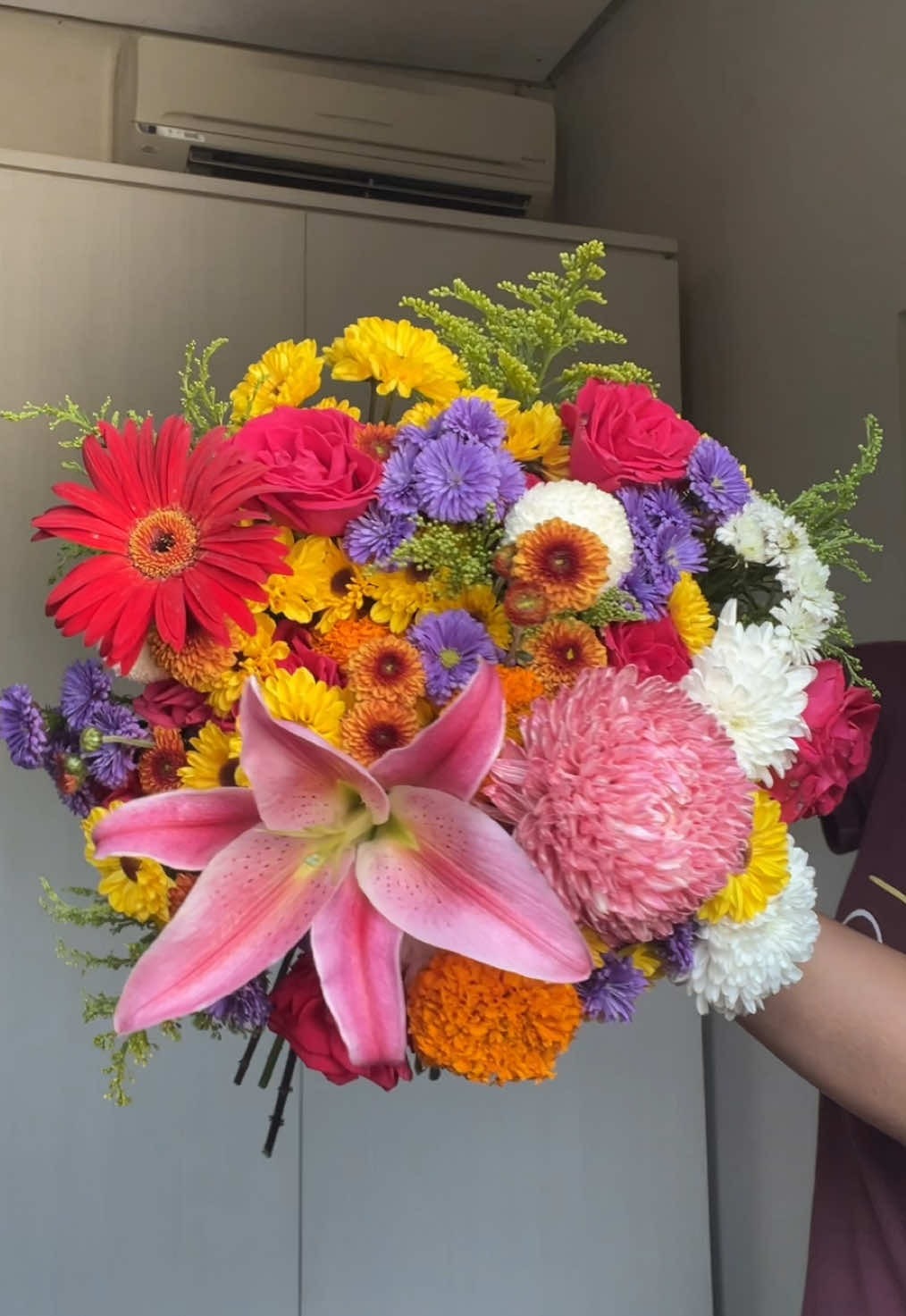 oh liliessss #thumbelinabouquet #thumbelina #floristjakarta #bouquet 